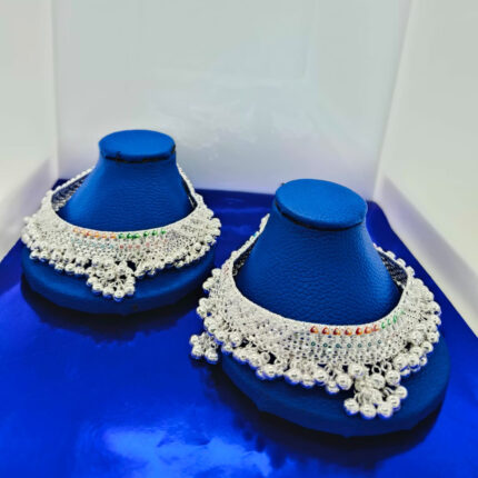 Footsteps of Grace: Sterling Silver Payal Footsteps of Grace: Sterling Silver Payal